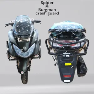Suzuki Burgman Crash Guard (Black Motta Pipe)